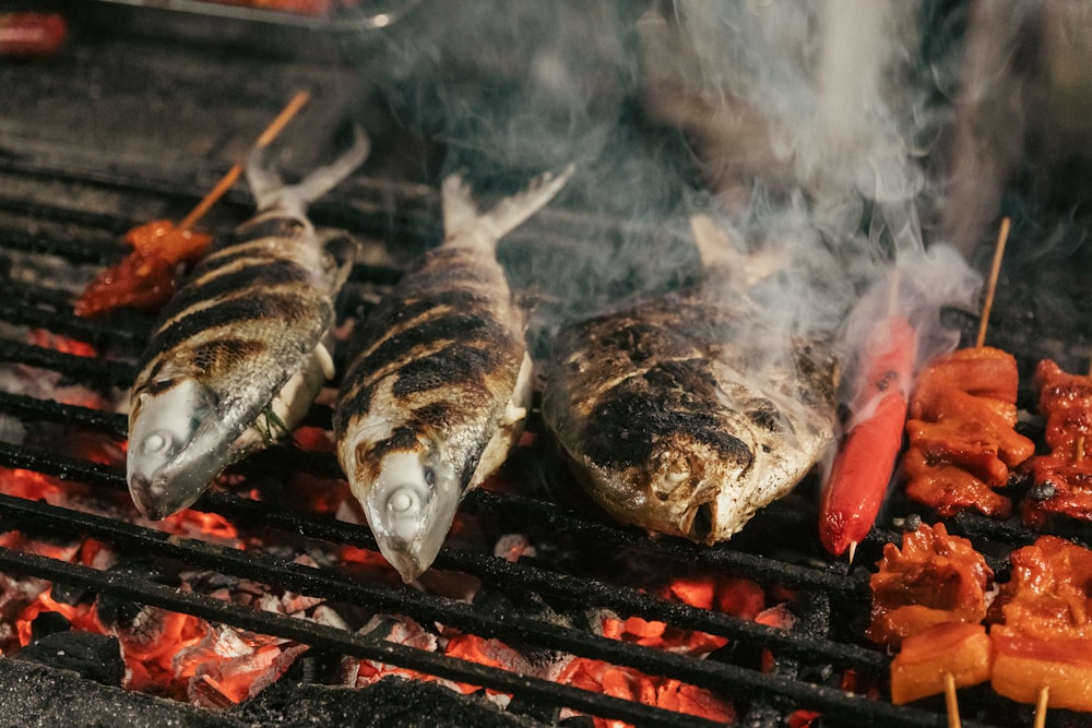 Peixe grelhado, alimento de origem animal rico em proteina